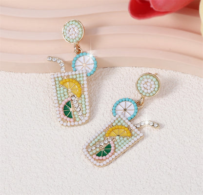 Artisanal Beaded Ear Decor 2868