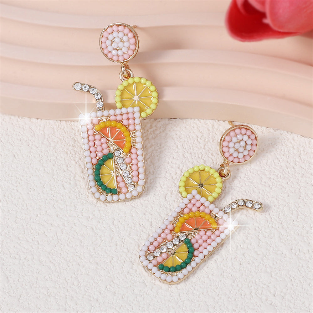 Artisanal Beaded Ear Decor 2868