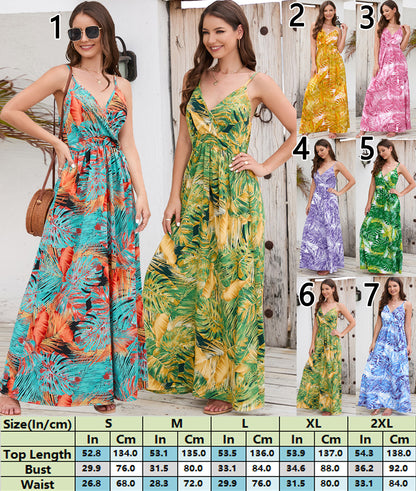 Bohemian Flair Maxi Dress 2987