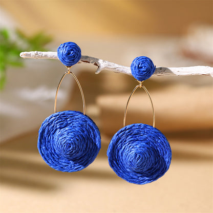 Bohemian Inspired Geometric Hats shape Earrings 2851