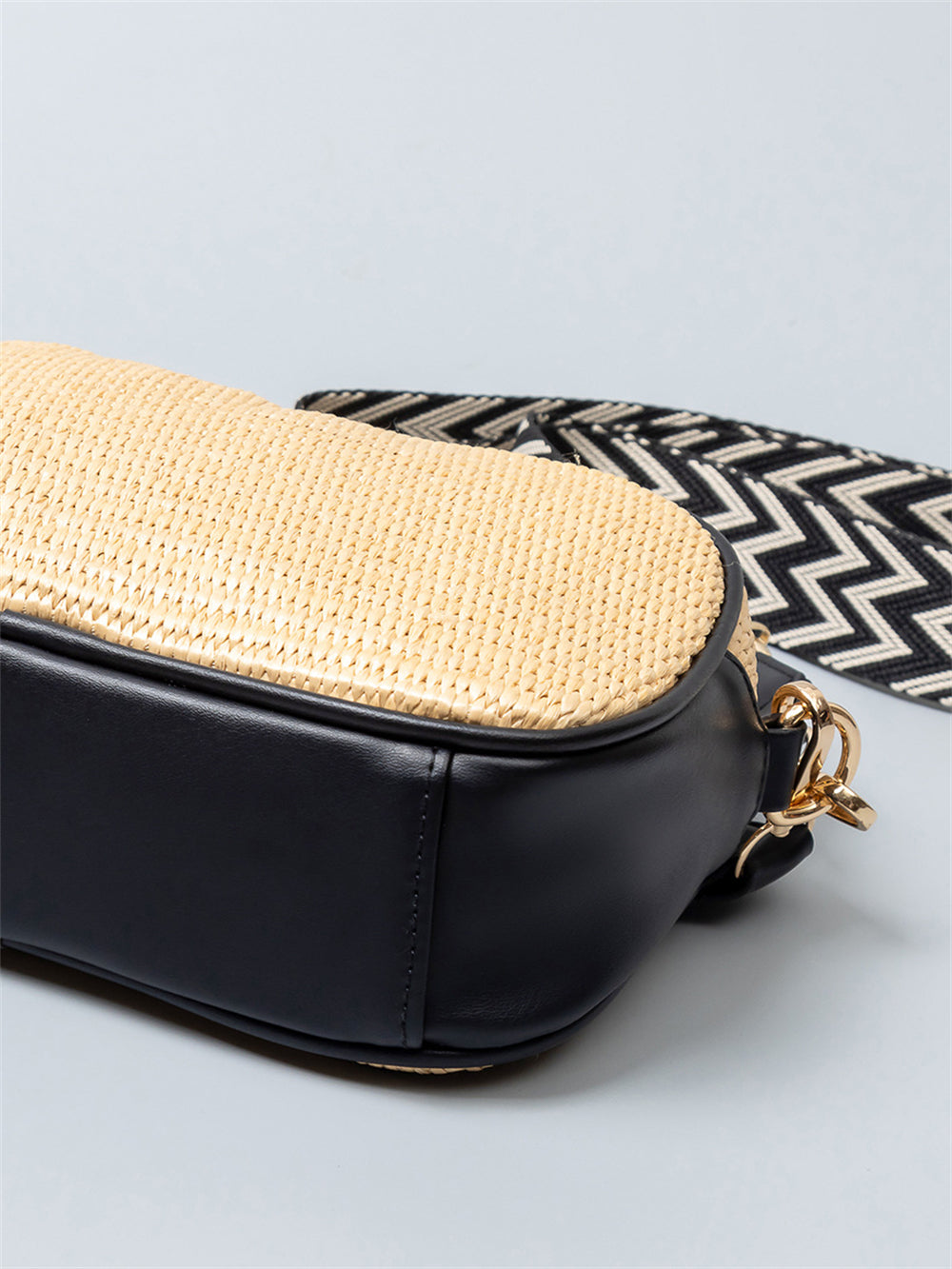 Bohemian Inspired Woven Crossbody Bag 2883