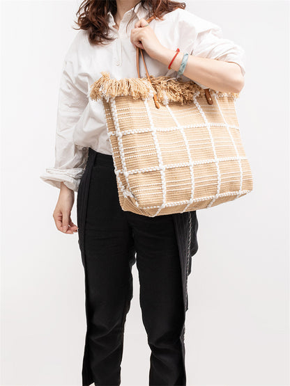 Bohemian Woven Tote Bag 2918