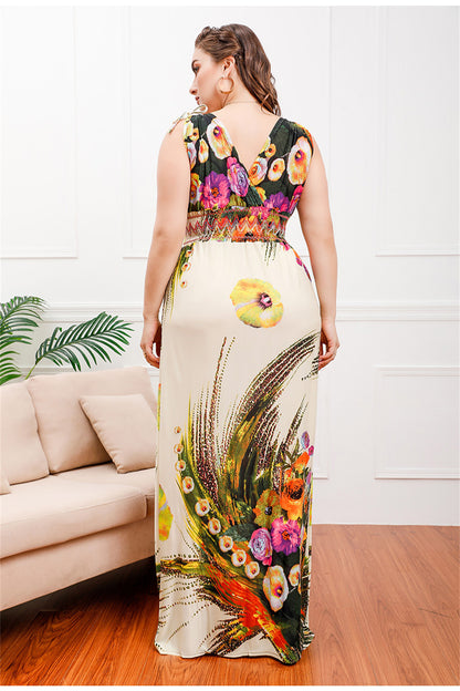 Botanical Beauty Flowing Dress 2979