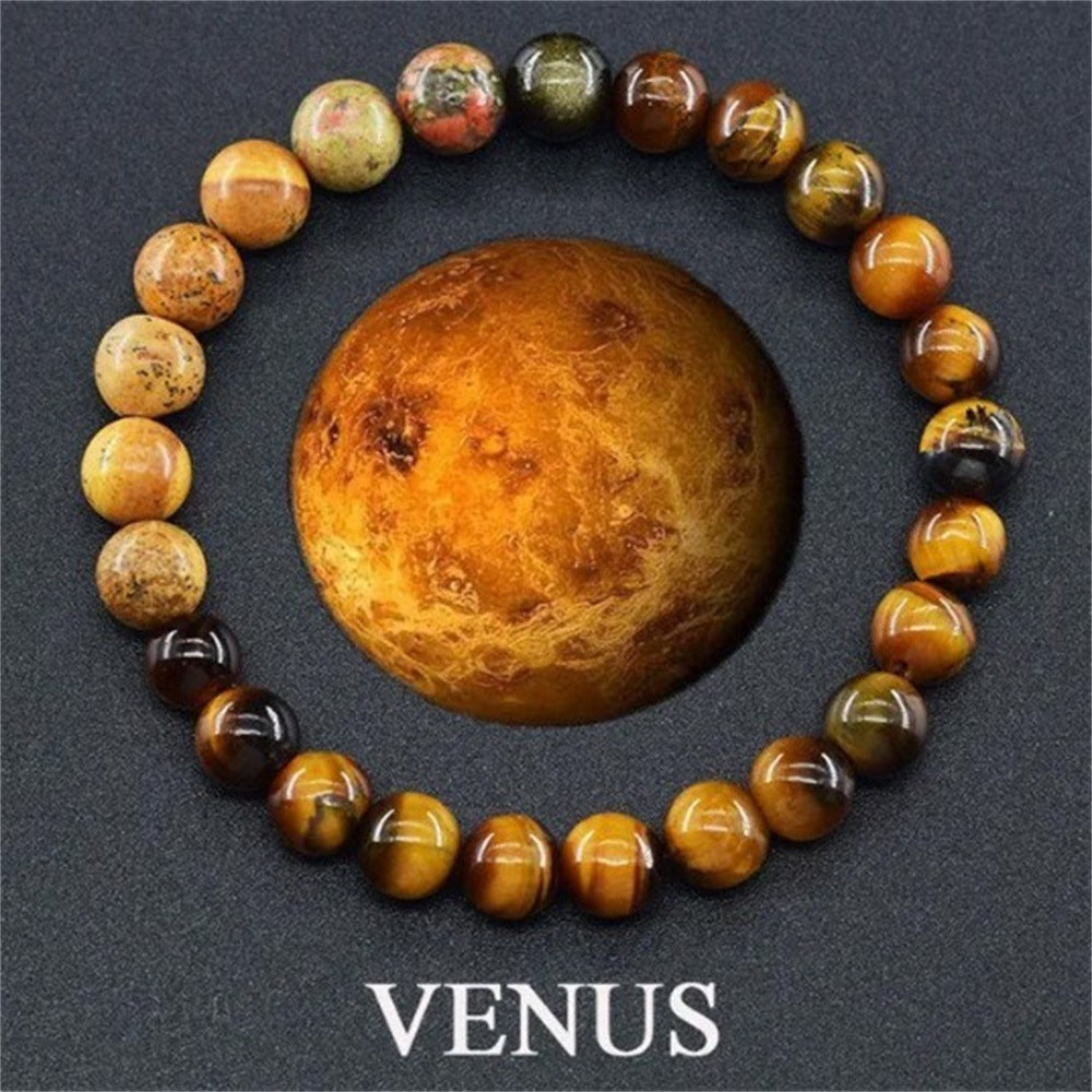 Celestial Body Themed Gemstone Bracelet 3027 Venus