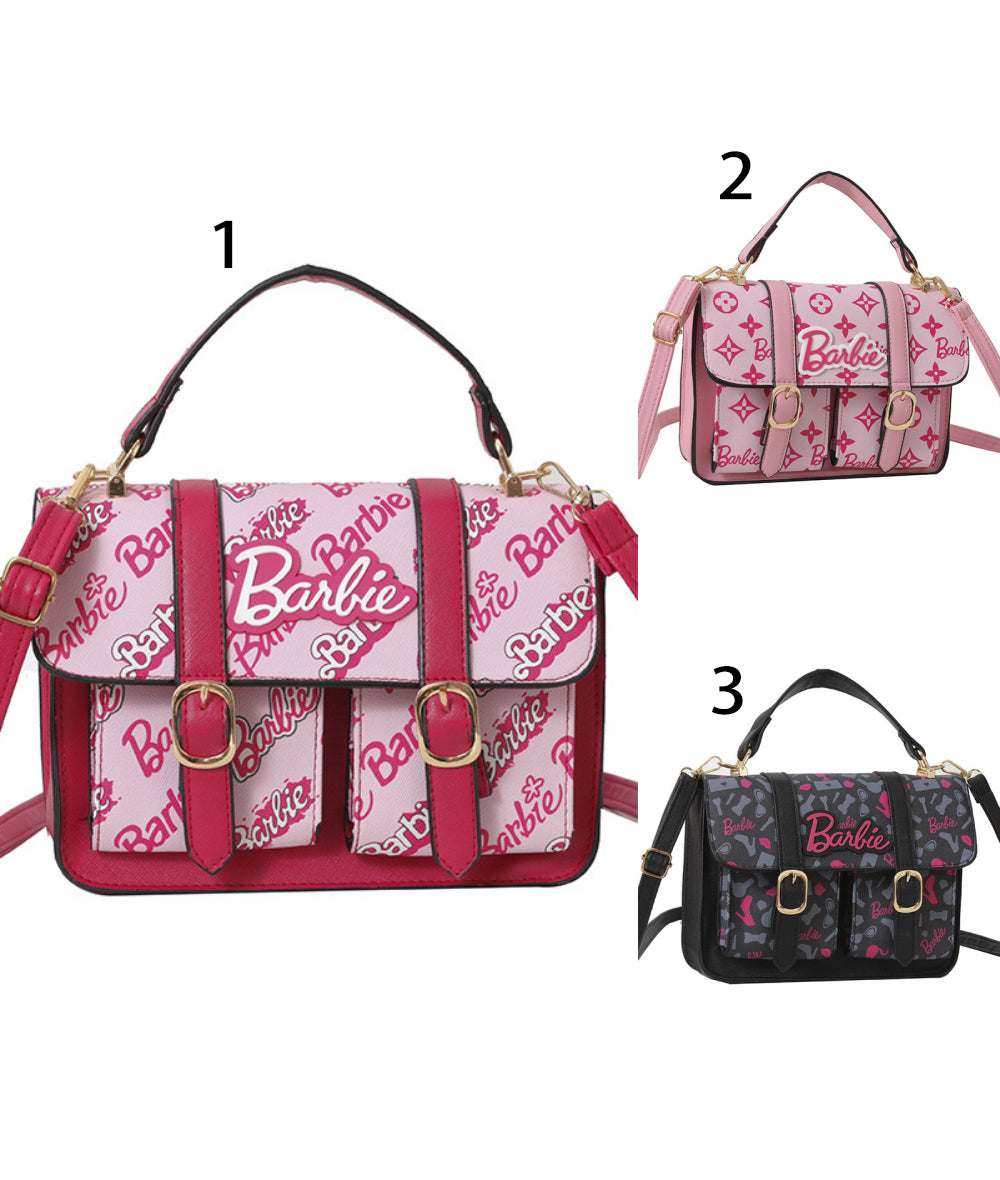 Classic Barbie Crossbody Bag with Buckles 2807