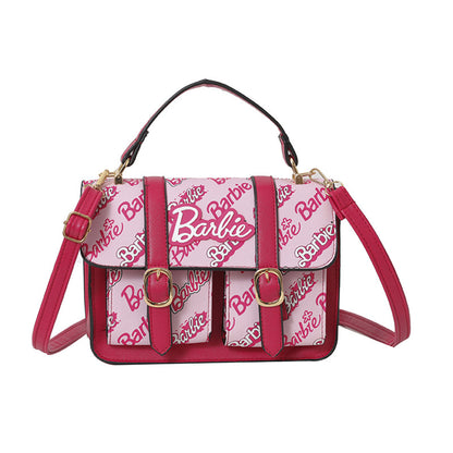 Classic Barbie Crossbody Bag with Buckles 2807