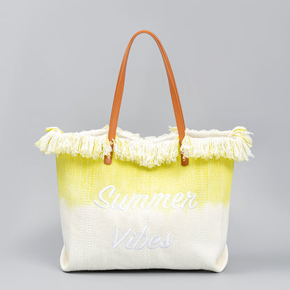 Coastal Getaway Handbag 2885 Yellow