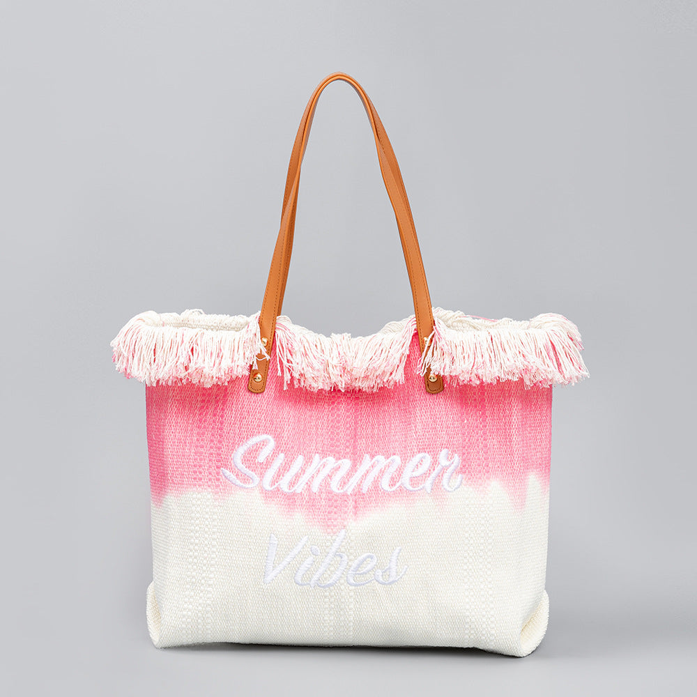 Coastal Getaway Handbag 2885 Pink