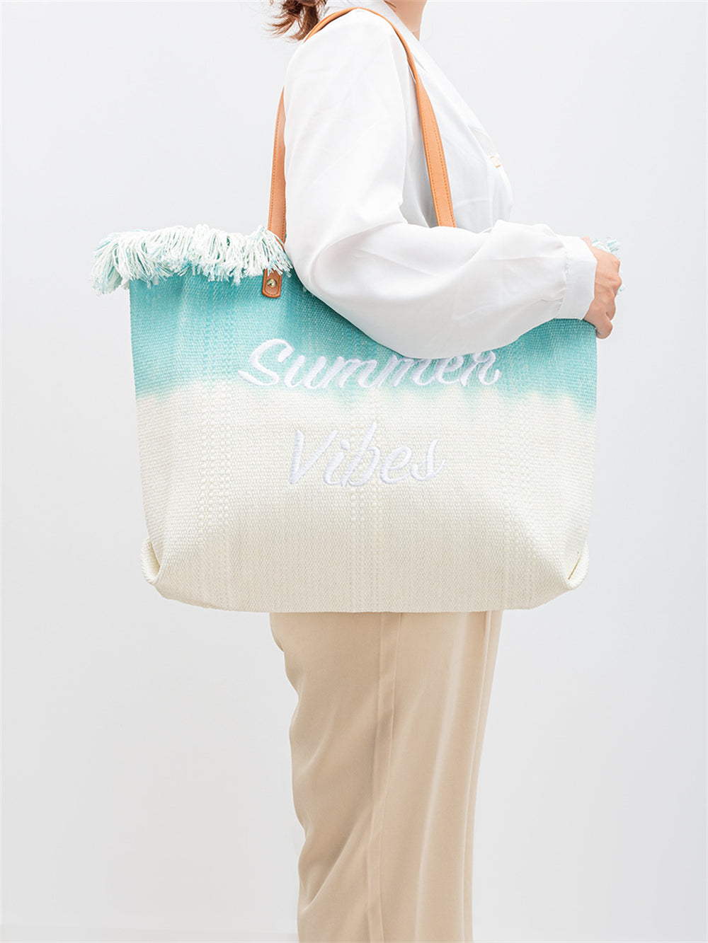 Coastal Getaway Handbag 2885 Baby blue