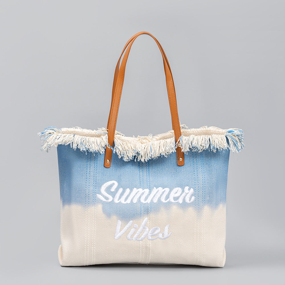 Coastal Getaway Handbag 2885 Blue