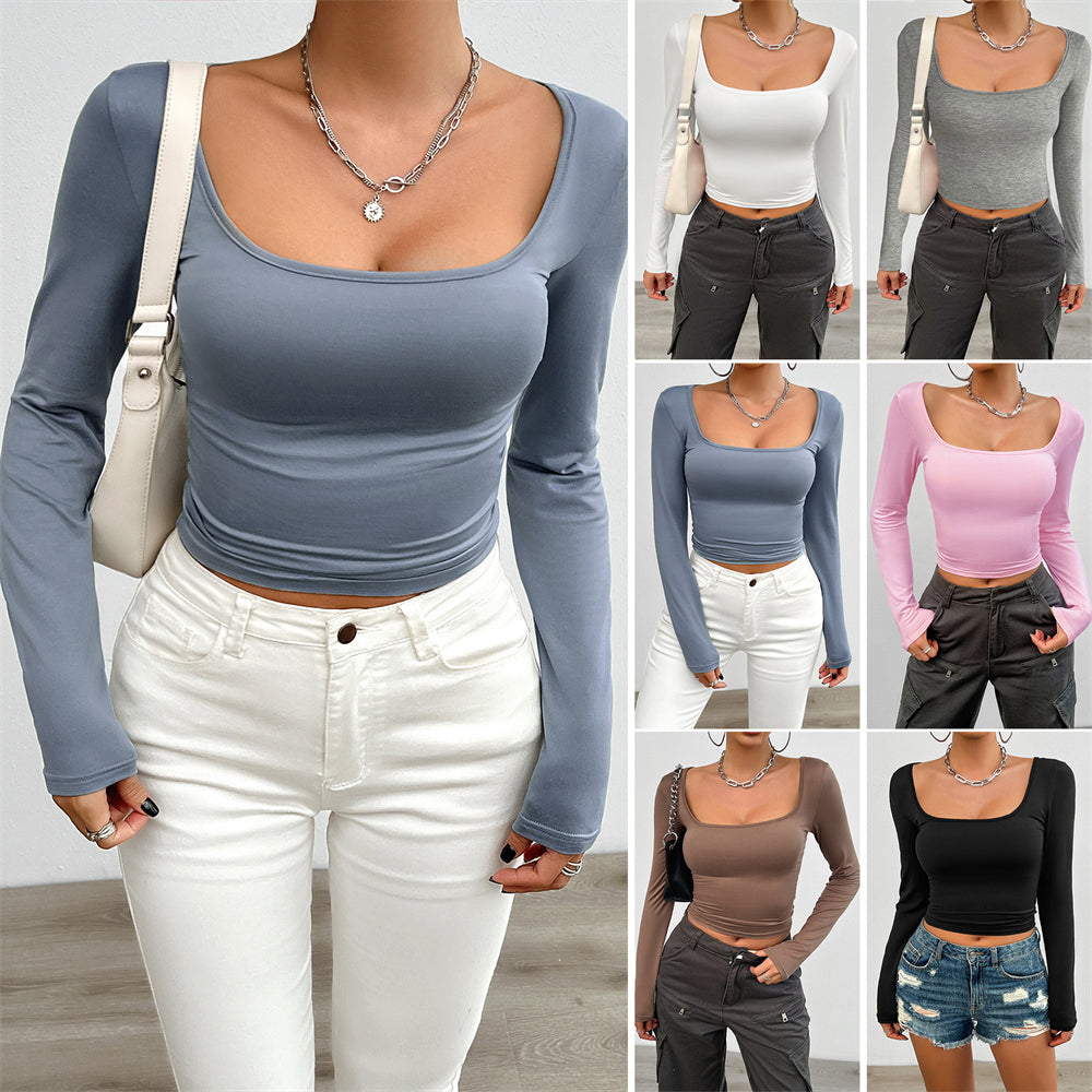 Comfort Fit Scoop Neck Top 2960 Mix Color