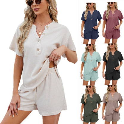 Day-to-Night Comfortable Short Sleeve Romper 2825