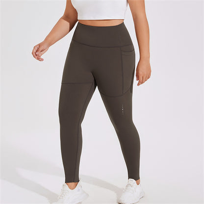 Dynamic Flex Workout Leggings 2882 Brown