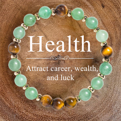 Energy Growth Supportive Crystal Bracelet 3023 Health