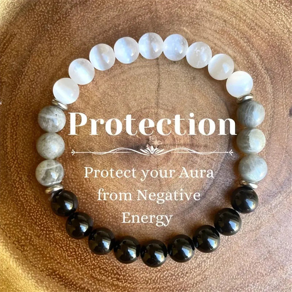 Energy Growth Supportive Crystal Bracelet 3023 Protection