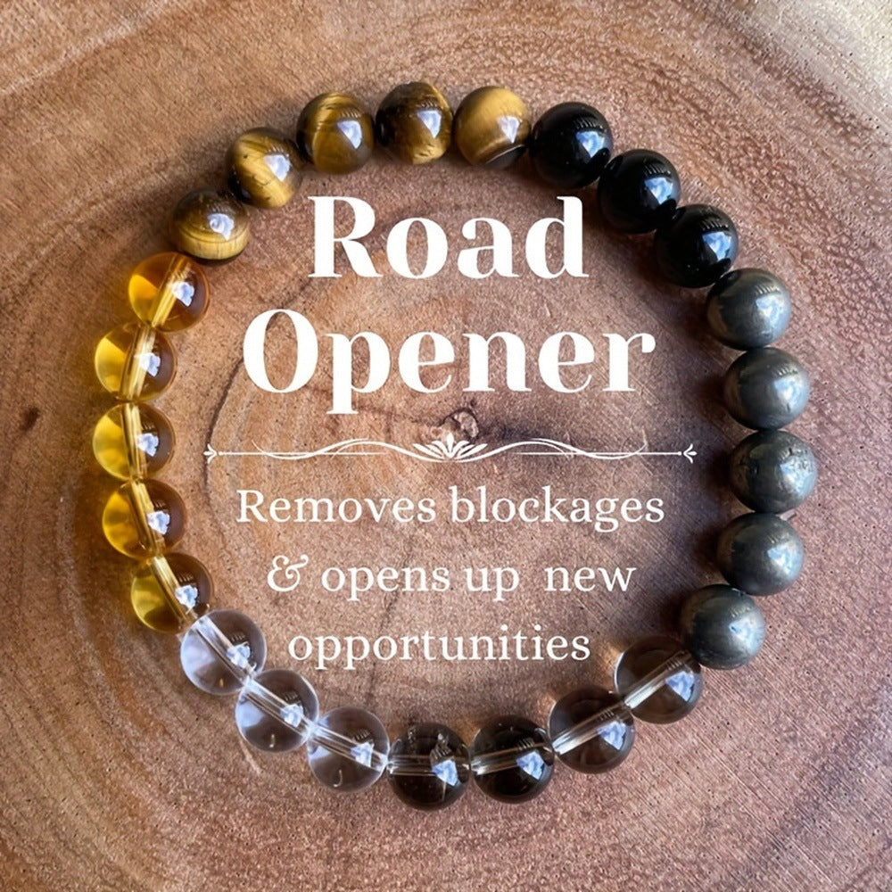 Energy Growth Supportive Crystal Bracelet 3023 Road Opener