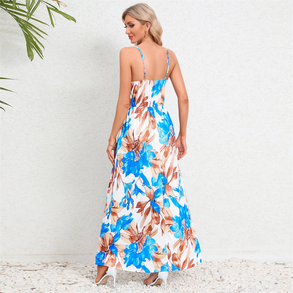 Floral Whisper Garden Gala Party Dress 2988