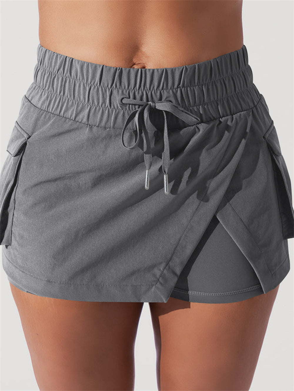 Functional Fitness Shorts with Side Pocket 2906 Grey