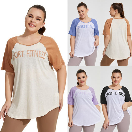 Gym-Ready Raglan Performance Top 2947 Mix Color