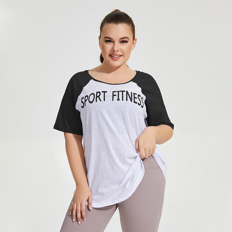 Gym-Ready Raglan Performance Top 2947 Black