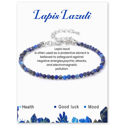 Healing Stone Bracelet Collection Energy Bracelets 3026 Lapis Lazuli