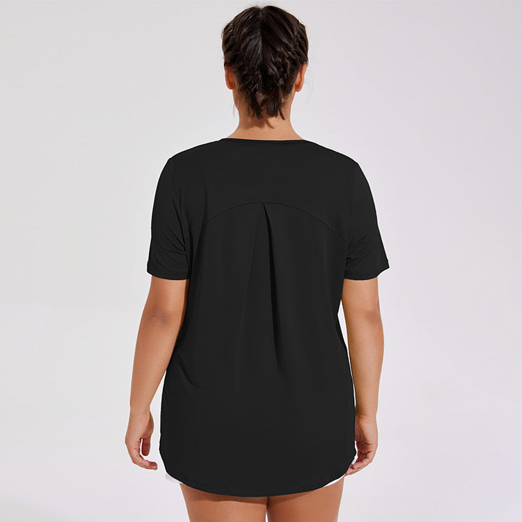 Knotted Drape-Front Top Soft Shirt 2949