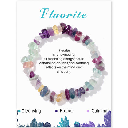 Mindful Gemstone Array – Natural Energy Amplifiers 3024 Fluorite