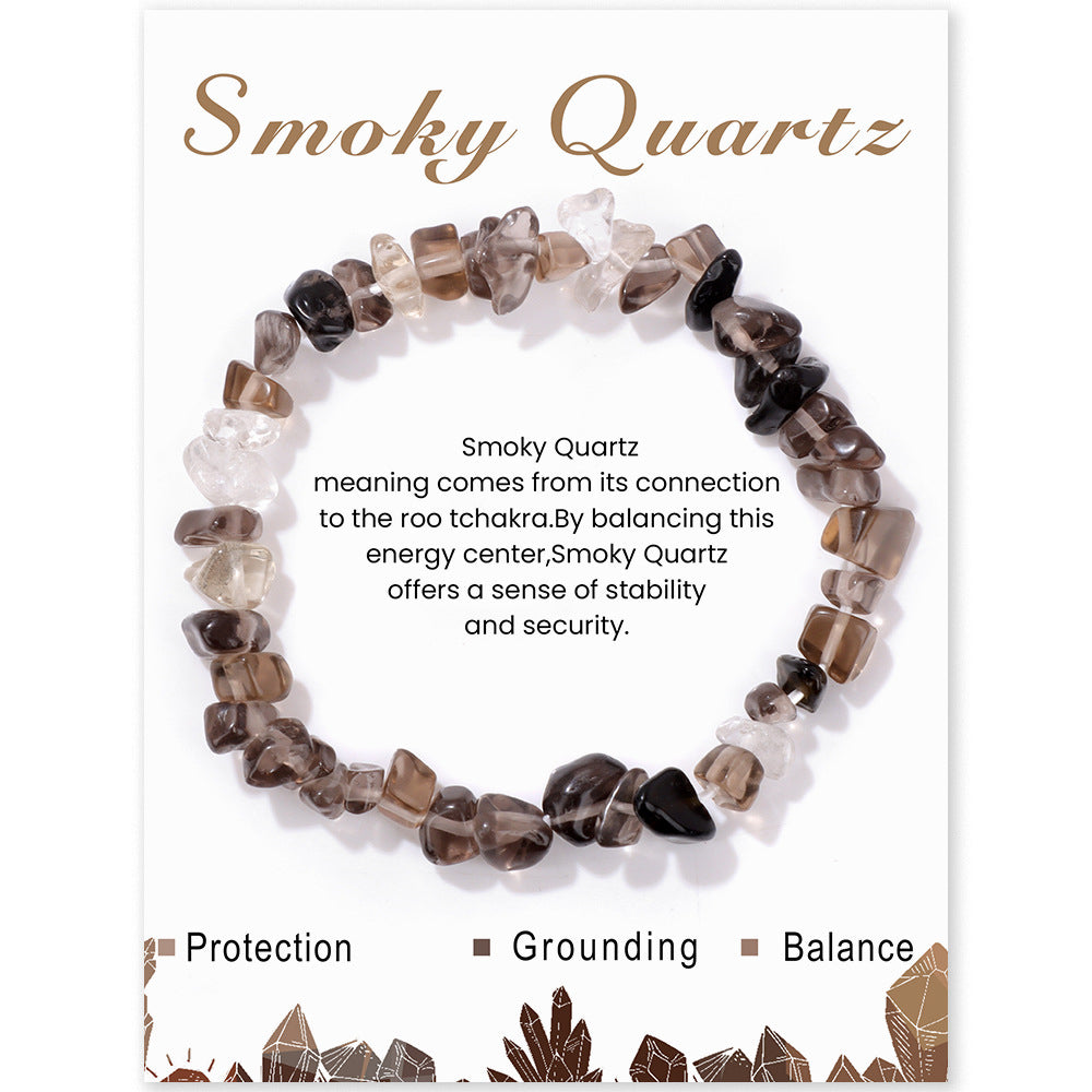 Mindful Gemstone Array – Natural Energy Amplifiers 3024 Smoky Quartz