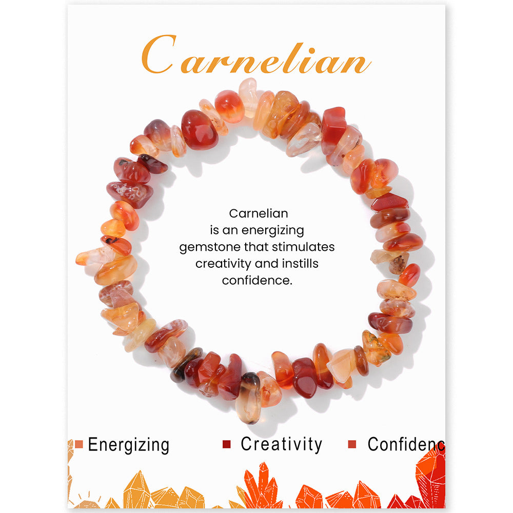 Mindful Gemstone Array – Natural Energy Amplifiers 3024 Cornalina