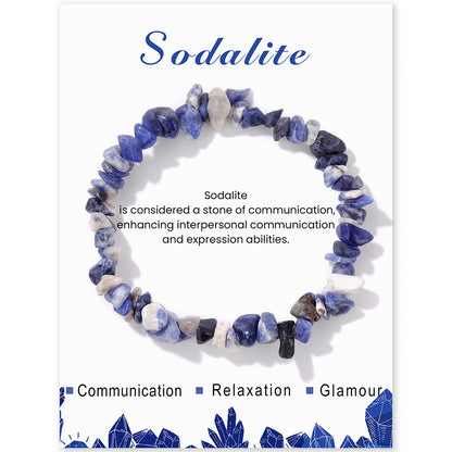 Mindful Gemstone Array – Natural Energy Amplifiers 3024 Sodalite