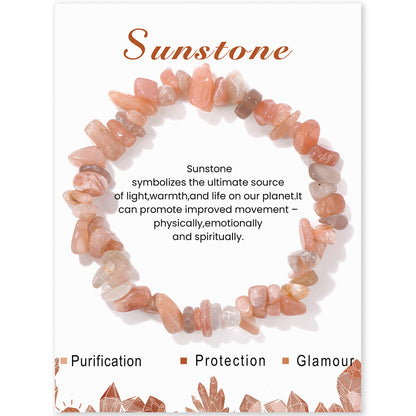 Mindful Gemstone Array – Natural Energy Amplifiers 3024 Sunstone