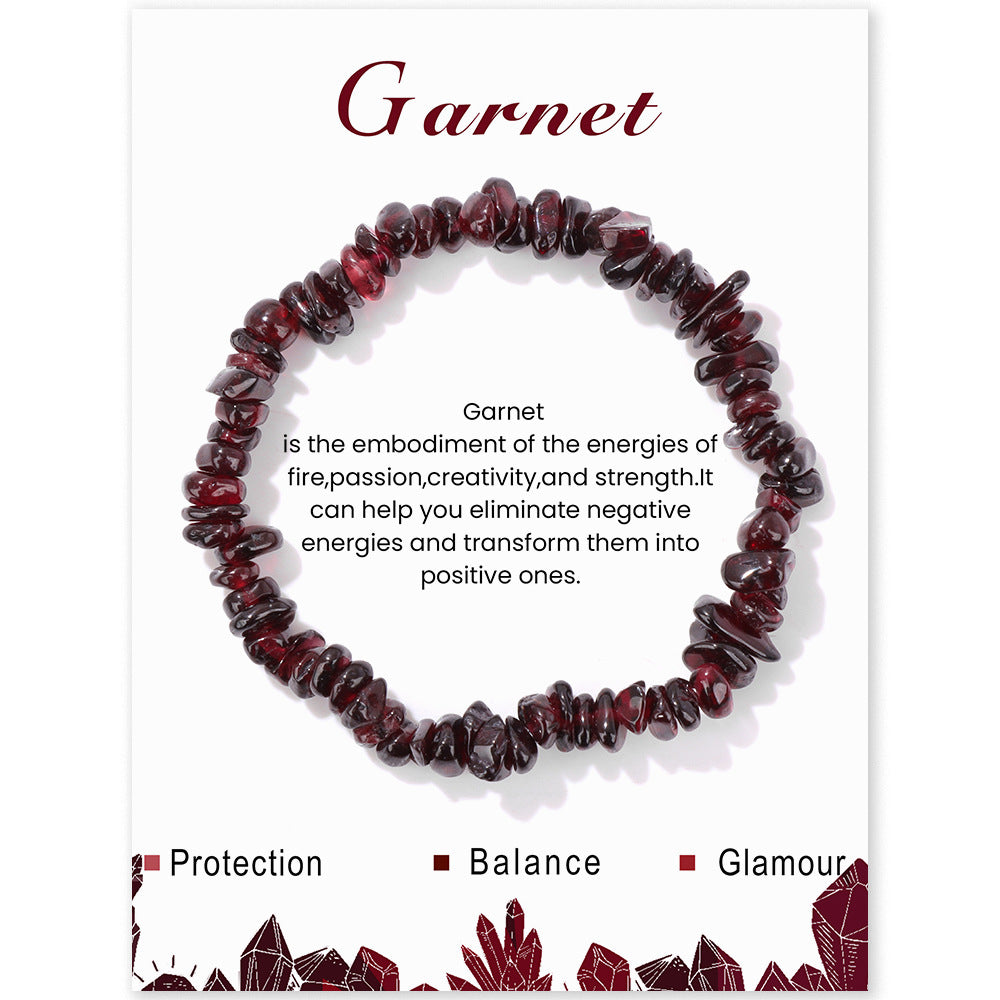 Mindful Gemstone Array – Natural Energy Amplifiers 3024 Garnet