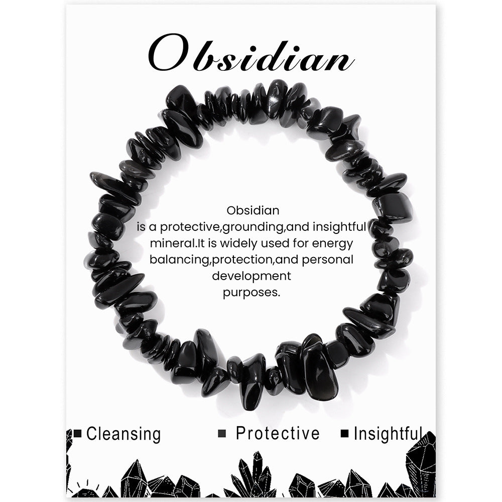 Mindful Gemstone Array – Natural Energy Amplifiers 3024 Obsidian