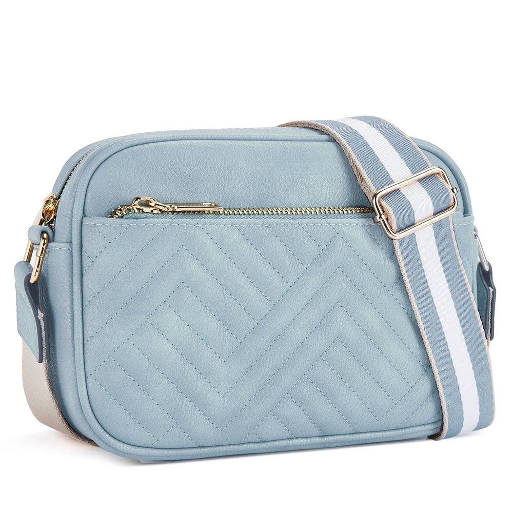 Quilted Texture Crossbody Bag 2810