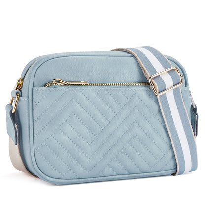 Quilted Texture Crossbody Bag 2810