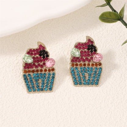 Radiant Pastry Gem Earrings 2869