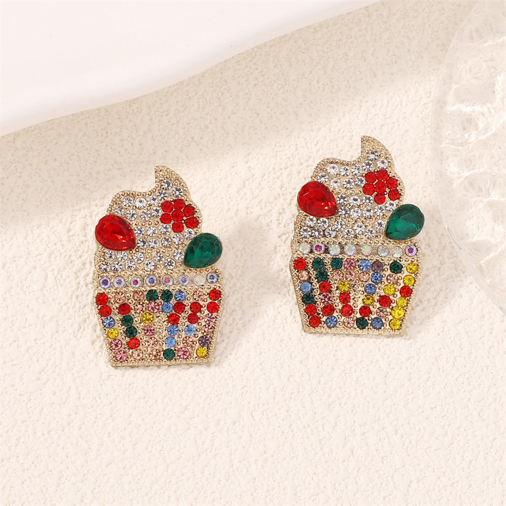 Radiant Pastry Gem Earrings 2869