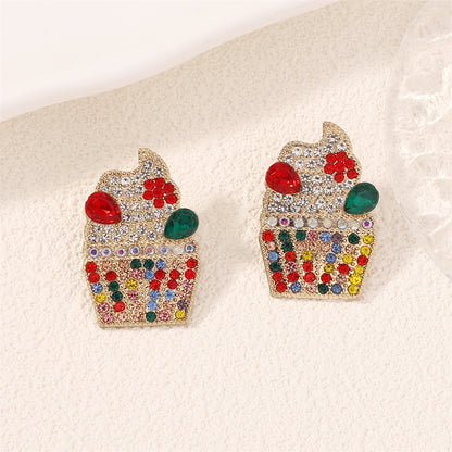 Radiant Pastry Gem Earrings 2869