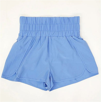 Simple Comfy Daywear Shorts With lining 2950 Blue