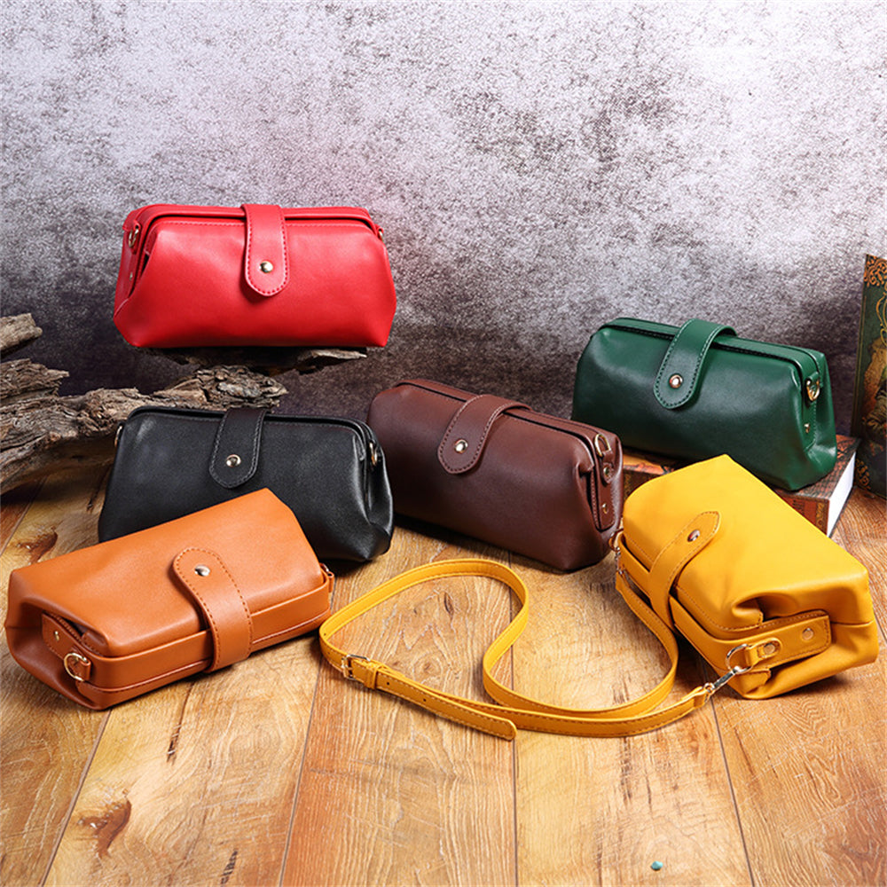 Sleek Leather Crossbody 2884 Mix Color