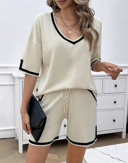 Soft Knit Combo - Easygoing Home Attire 3039 White