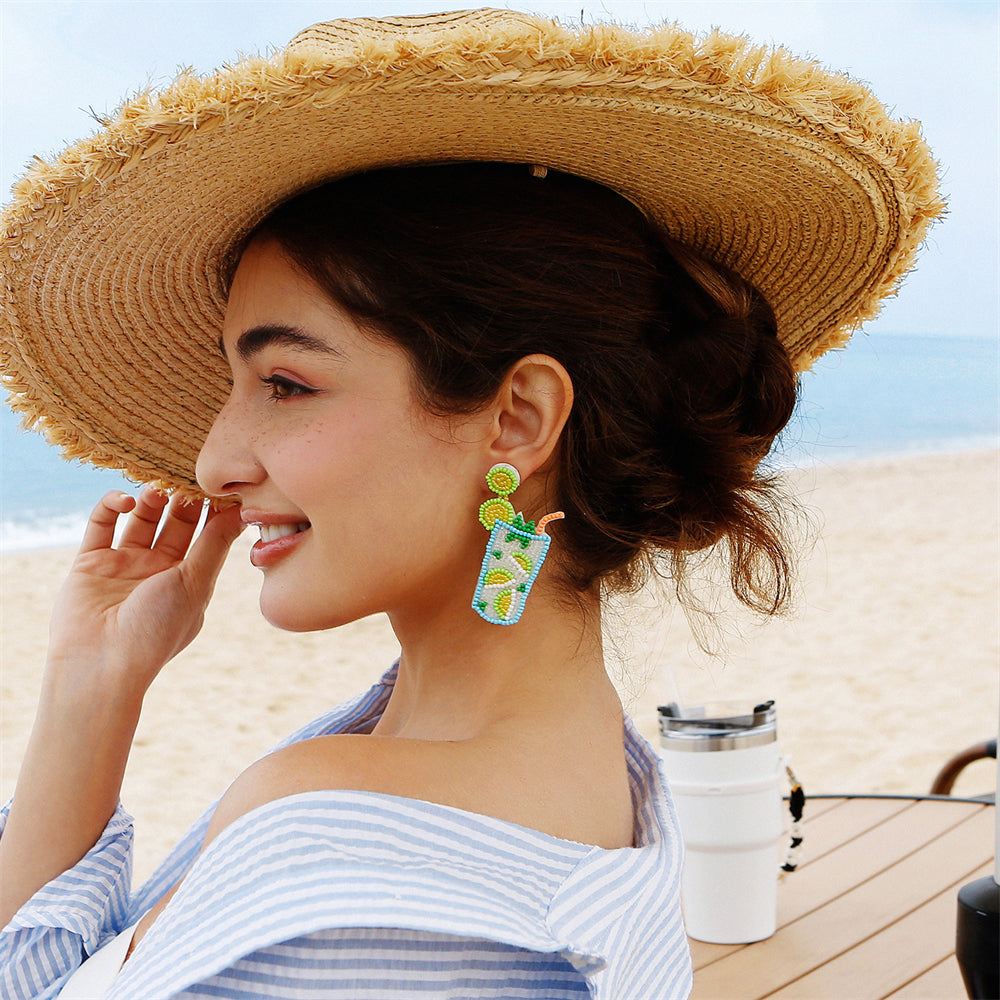 Summer Citrus Charm Earrings 2856