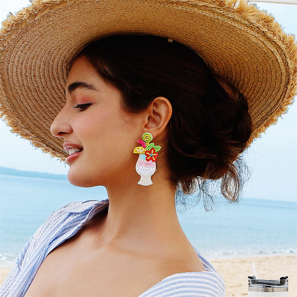 Summer Citrus Charm Earrings 2856