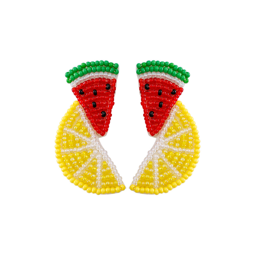 Summer Citrus Charm Earrings 2856