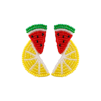 Summer Citrus Charm Earrings 2856