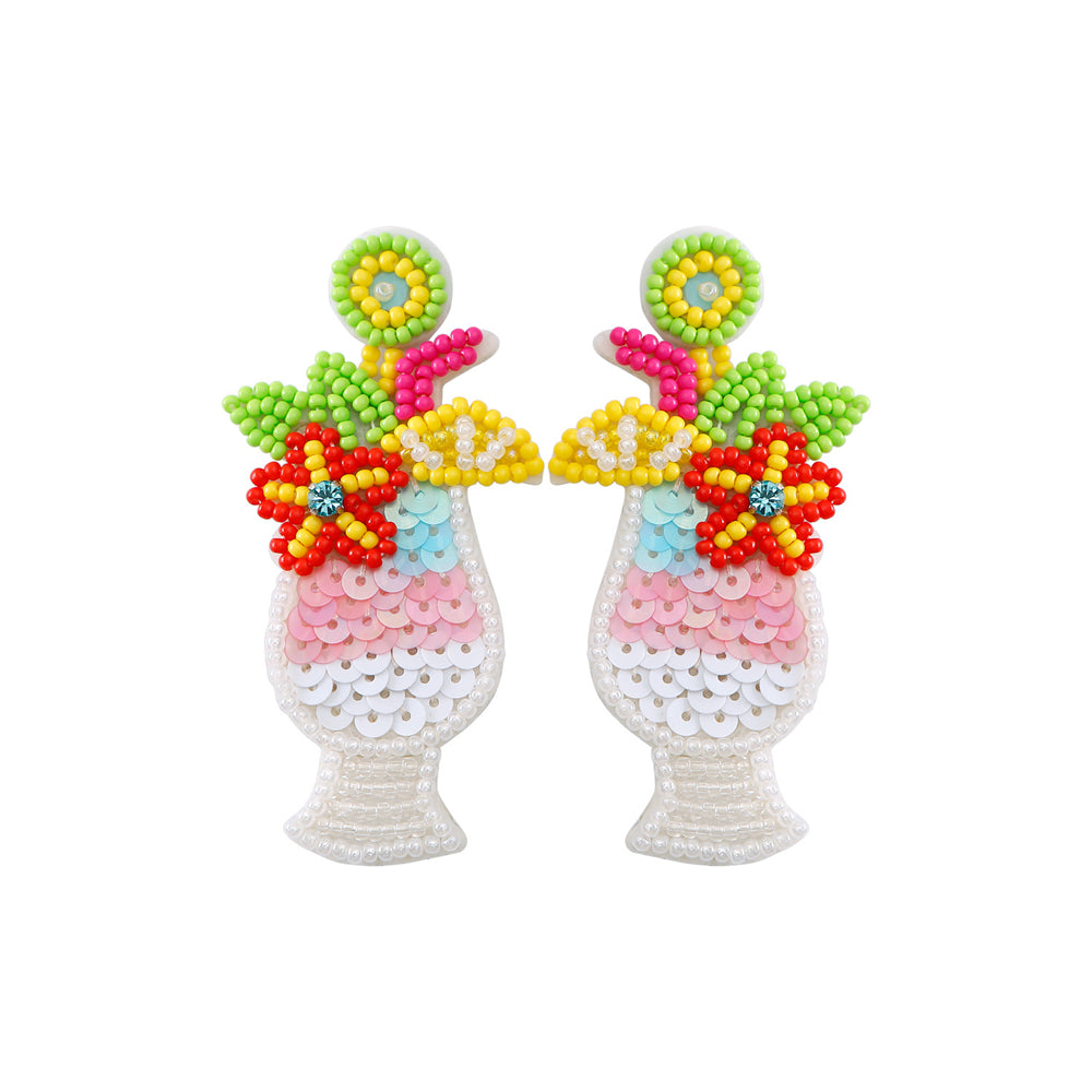 Summer Citrus Charm Earrings 2856