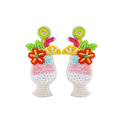 Summer Citrus Charm Earrings 2856