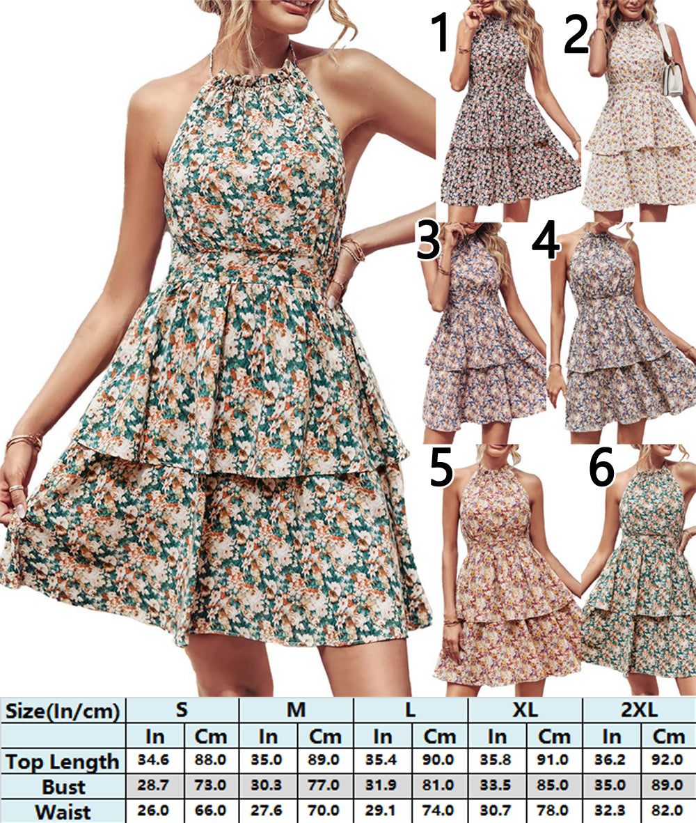 Summer Garden Ruffle Dress - Perfect for Outdoor Gatherings 2999