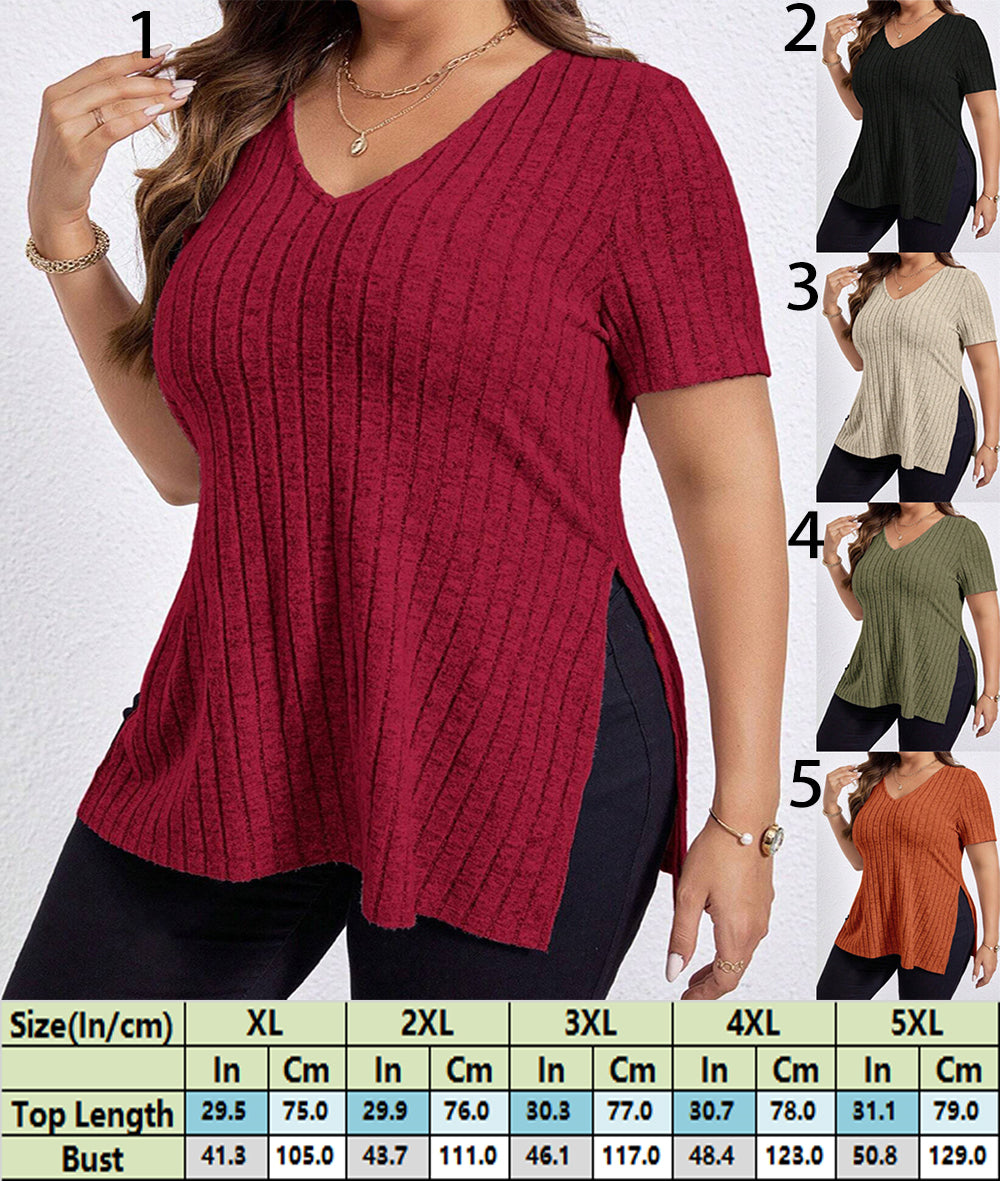 Textured Knitwear Blouse 2908