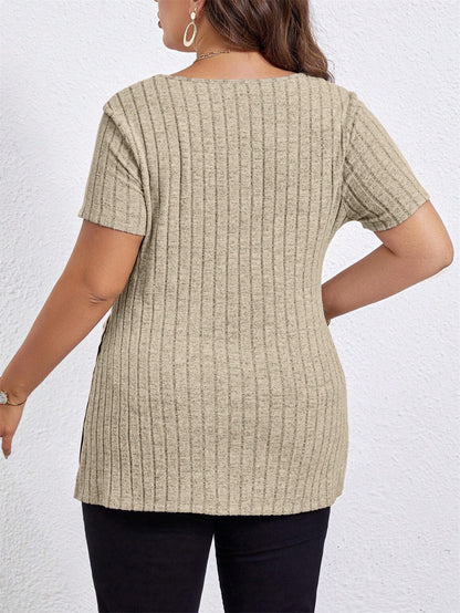 Textured Knitwear Blouse 2908